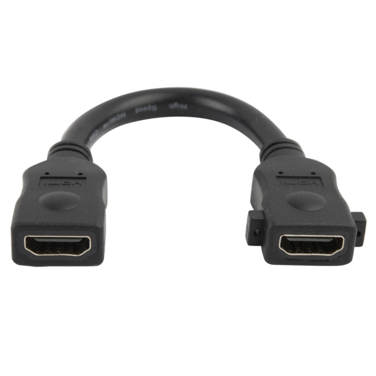 كابل HDMI أنثى إلى أنثى 19 دبوس بطول 18 سم، HDMI أنثى، الطول: 18 سم