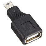 محول USB صغير ذكر إلى USB 2.0 أنثى مع وظيفة OTG، USB أنثى