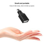 محول USB صغير ذكر إلى USB 2.0 أنثى مع وظيفة OTG، USB أنثى