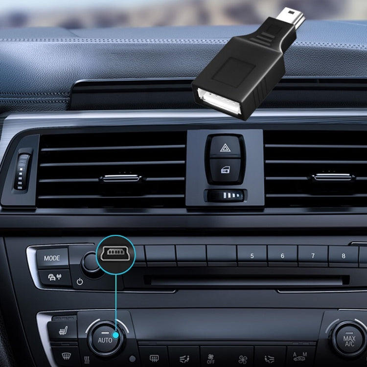 محول USB صغير ذكر إلى USB 2.0 أنثى مع وظيفة OTG، USB أنثى