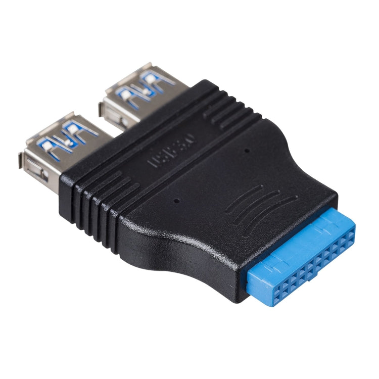 محول 2 × USB 3.0 AF إلى 20 دبوس، محول