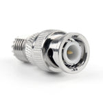 BNC Male + Mini UHF Female Connector RF Coaxial Adapter, Male + Mini UHF