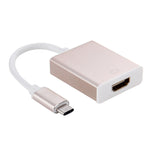 For Galaxy S8 & S8 + / LG G6 / Huawei P10 & P10 Plus / Xiaomi Mi6 & Max 2 and other Smartphones, HDMI Female (Gold)