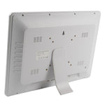 إطار صور رقمي بشاشة LED عريضة مقاس 15 بوصة بدقة 1280 × 800 بنسبة 16:9 مع حامل وجهاز تحكم عن بعد، يدعم SD / MicroSD / MMC / MS / XD / USB فلاش ديسك، 15 بوصة