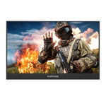 HSD-1330X شاشة عرض ضيقة محمولة للألعاب بدقة 1080P مقاس 13.3 بوصة، 13.3 بوصة