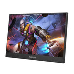 HSD-1330X شاشة عرض ضيقة محمولة للألعاب بدقة 1080P مقاس 13.3 بوصة، 13.3 بوصة