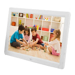 12 inch LED Display Multi-media Digital Photo Frame with Holder & Music & Movie Player, Support USB / SD / Micro SD / MMC / MS / XD Card Input