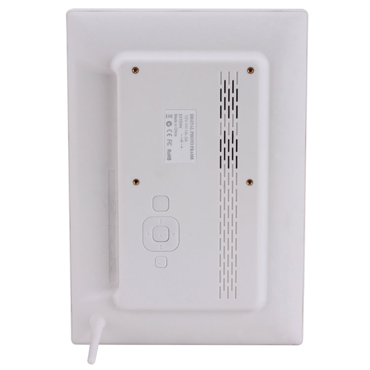 إطار صور رقمي LED بحجم 13 بوصة مع جهاز تحكم عن بعد، مشغل MP3 / MP4 / أفلام، يدعم إدخال USB / بطاقة SD، مكبر صوت ستيريو مدمج، 13 بوصة
