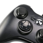 USB 2.0 Wired Controller Gamepad for XBOX360, Plug and Play, Cable Length: 2.5m, For XBOX360, For XBOX360 (Black)