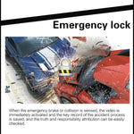 Full HD 1080P 4.3 inch Screen Display Dual Camera Vehicle DVR, 140 Degree Wide Angle Viewing, Support Night Vision / Parking Monitoring / Loop Recording / Motion Detection / G-Sensor / TF Card, 4.3 inch