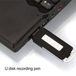 مسجل صوت USB + فلاش USB بسعة 8 جيجابايت