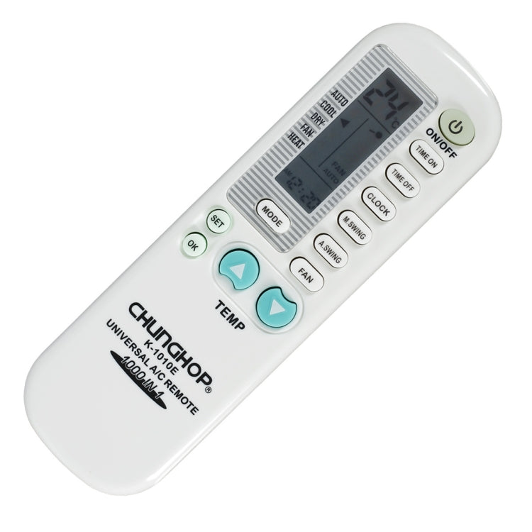 جهاز تحكم عن بعد عالمي لمكيف الهواء Chunghop (K-1010E)، K-1010E