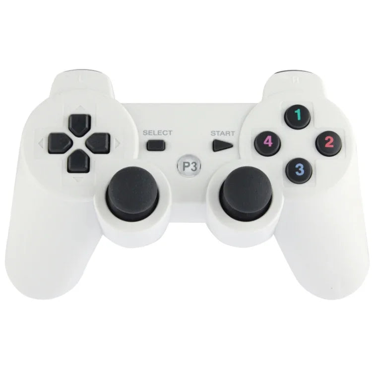 يد تحكم لاسلكية Double Shock III، يد تحكم لاسلكية Double Shock III لجهاز Sony PS3، مع خاصية الاهتزاز (مع الشعار)