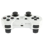 يد تحكم لاسلكية Double Shock III، يد تحكم لاسلكية Double Shock III لجهاز Sony PS3، مع خاصية الاهتزاز (مع الشعار)