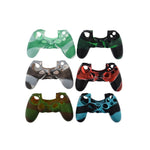 Camo Silicone Protective Case for PS4 Controller, Random Color Delivery, FS-03