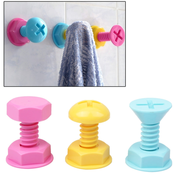 Cool Creative Screw Style Wall Hook Hanger , Wall Hook Hanger