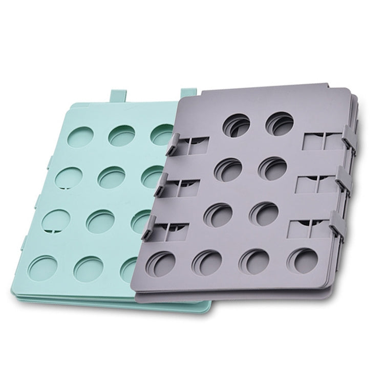 Durable Plastic Laundry Storage Fold Unique Clothing Shelves Stacked Board Organizer Tools, Random Color Delivery, Expand Size: 66*57cm, 2317