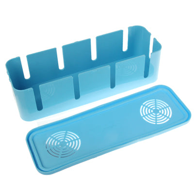 Electric Power Wire Cable Winder Socket Storage Organizer Box, Size: 265 x 88 x 75mm, Cable Winder Socket Organizer