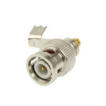 BNC Male Plug Bend Connector Adapter to Coaxial Cable, BNC Male