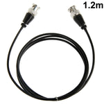 BNC Male to BNC Male Cable for Surveillance Camera, Length: 1.2m, 1.2m