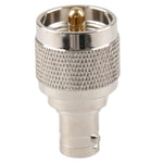 UG-273 UHF Male Plug To BNC Female Plug Nickel Plating Connector Adapter, UHF Male To BNC Female