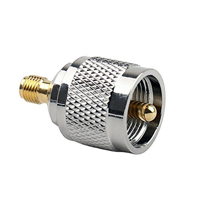UHF Male to SMA Female Connector RF Coaxial Adapter, UHF Male to SMA Female