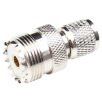 UHF-Buchse auf Mini-UHF-Stecker, UHF-Buchse auf UHF-Stecker