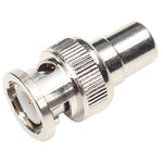 BNC Male to RCA Female Connector Coaxial Cable Adapter, Male to RCA