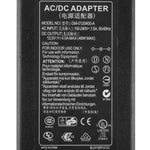 EU Plug 12V 4A / 8 Channel DVR AC Power Adapter, Output Tips: 5.5 x 2.5mm, EU Plug 12V 4A, AU Plug 12V 4A, UK Plug 12V 4A, US Plug 12V 4A