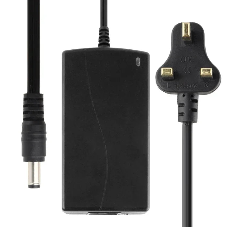 Adaptador de Corrente AC para DVR 12V 4A com Ficha EU / 8 Canais, Pontas de Saída: 5.5 x 2.5mm, Ficha AU 12V 4A, Ficha UK 12V 4A, Ficha US 12V 4A, Ficha EU 12V 4A