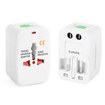 All in 1 (EU + AU + UK + US Plug) World Universal Travel Adaptor, Travel Adaptor