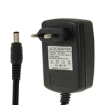 محول طاقة عالي الجودة بمقبس الاتحاد الأوروبي AC 100-240V إلى DC 9V 2A، رؤوس: 5.5 × 2.1 مم، طول الكابل: 1 م، مقبس الاتحاد الأوروبي DC 9V 2A