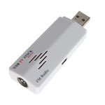 عصا تلفاز تناظرية USB، شاهد التلفاز التناظري على جهاز الكمبيوتر الخاص بك، مع AV IN، مناسبة للعالم، عصا تلفاز