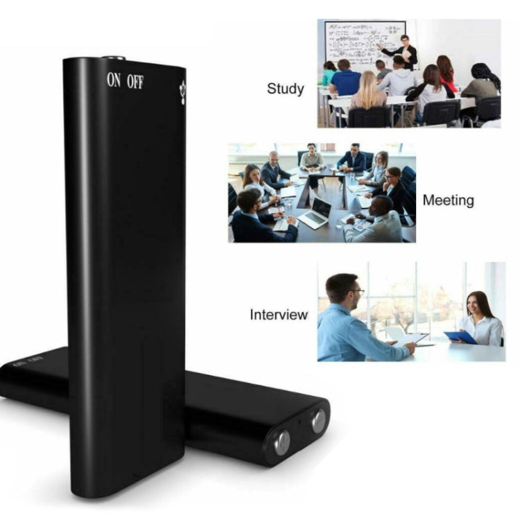 مسجل صوت صغير 3 في 1 + فلاش بسعة 8GB + مشغل MP3