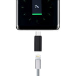 محول غلاف معدني من 8 Pin أنثى إلى USB-C / Type-C ذكر