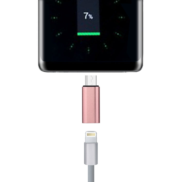 محول غلاف معدني من 8 Pin أنثى إلى USB-C / Type-C ذكر