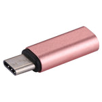 محول غلاف معدني من 8 Pin أنثى إلى USB-C / Type-C ذكر