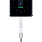 محول غلاف معدني من 8 Pin أنثى إلى USB-C / Type-C ذكر