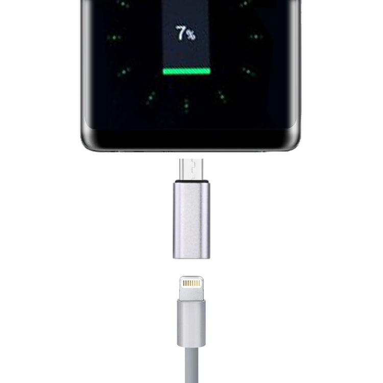 محول غلاف معدني من 8 Pin أنثى إلى USB-C / Type-C ذكر