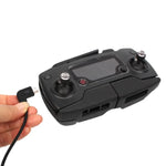 كابل تحويل بيانات Micro USB إلى Micro USB بطول 30 سم لجهاز تحكم DJI MAVIC PRO و SPARK، للهواتف الذكية والأجهزة اللوحية، Micro USB إلى Micro USB