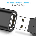 كابل شحن وبيانات محول OTG خرطوم من سبيكة الألمنيوم Micro USB إلى USB بطول 24 سم 2A مع موصل USB-C / Type-C