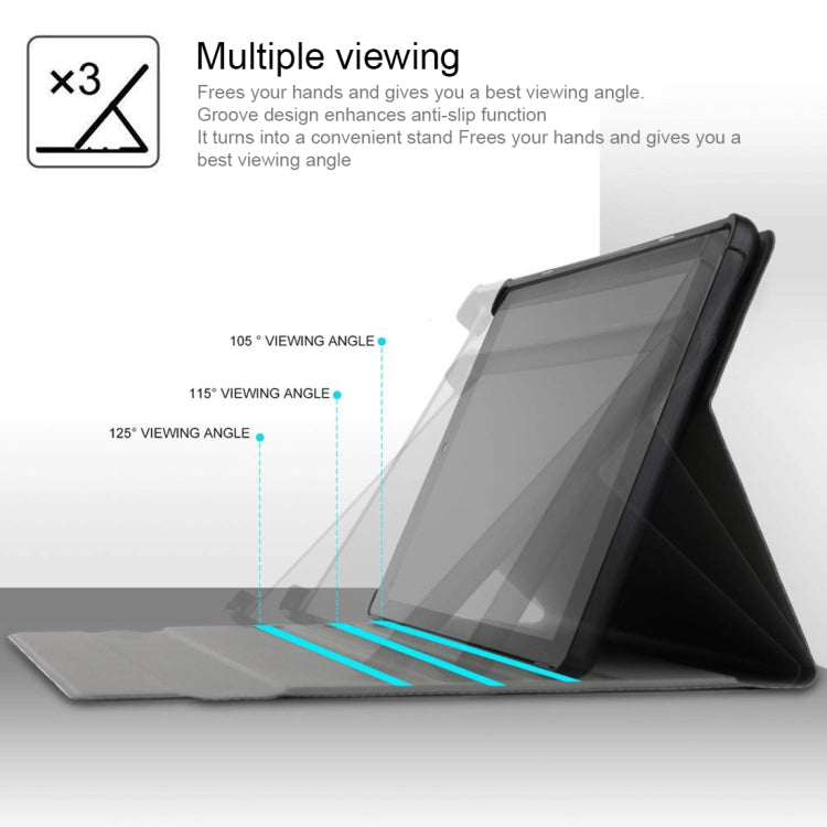 غطاء لوحي من الجلد مع لوحة مفاتيح بلوتوث مغناطيسية قابلة للفصل رفيع للغاية لجهاز Galaxy Tab A 8.0 2019 P200 / P205، مع حامل