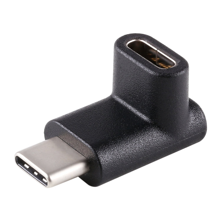 محول تمديد USB-C / Type-C أنثى إلى ذكر بتصميم زاوية
