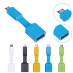 5 قطع محول OTG من Micro USB ذكر إلى USB 3.0 أنثى، Micro USB إلى USB 3.0