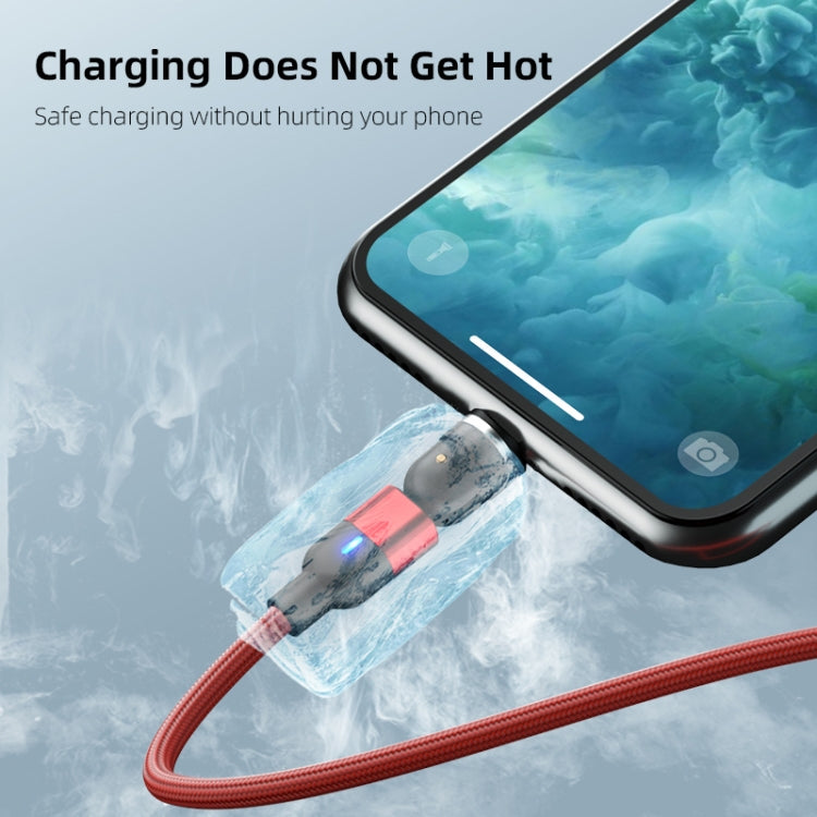 2m 3A Output USB to Micro USB 540 Degree Rotating Magnetic Data Sync Charging Cable, 2m Micro USB