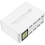 محطة شحن USB ذكية متعددة الوظائف 8 في 1 818D، حامل ذكي