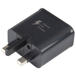 محول شحن سريع بمنفذ USB واحد EP-TA20UWE، قابس بريطاني، منفذ USB واحد