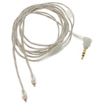 ZS0089 Coded Headphone Audio Cable for Shure SE535 SE215 UE900 W40 SE425, ZS0089 White