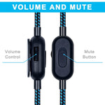 ZS0162 Wired Control Version Gaming Headset Audio Cable for Logitech Astro A10 A40 A30, Wired Control Version