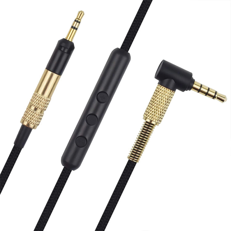 ZS0010 إصدار التحكم السلكي كابل سماعة رأس 3.5 مم إلى 2.5 مم لسماعات Sennheiser HD518 HD558 HD598 HD579 559، إصدار التحكم السلكي